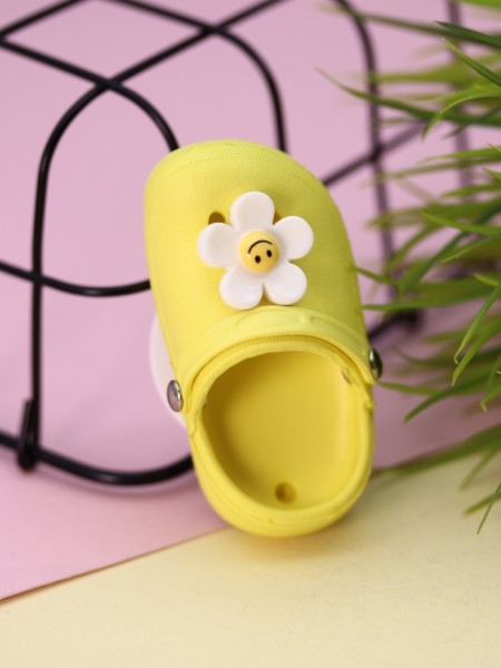 Попсокет "Slippers flower", yellow 