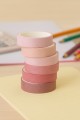 Набор декоративного скотча "Classic colored", pink