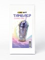Тамблер iLikeGift "Cosmo girl", purple (450 ml)