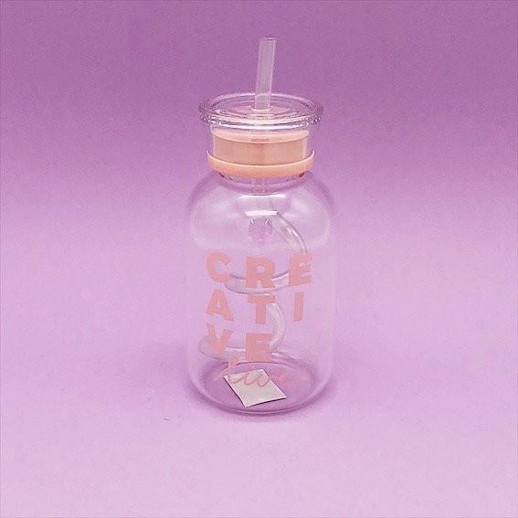 Бутылка "Creative live", (300ml) pink 