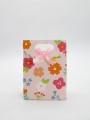 Пакет подарочный (XS) "Big flowers", orange (12x6x16)