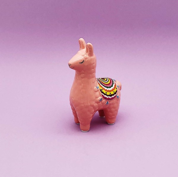 Сувенир "Lama", pink 