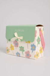Пакет подарочный «Flower bag», green (24.5*19.5*9.5)