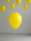 Набор воздушных шаров 10 шт. "Timeless", yellow (25 см)