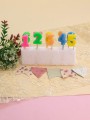 Набор свечей 10 шт. "Numbers 0-9", (8 см)
