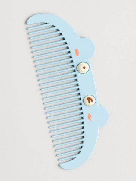 Расческа "Funny face", blue 