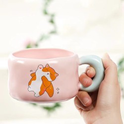 Кружка «Cat loves baking», baguette (450 ml)