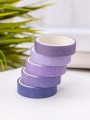 Набор декоративного скотча "Intensive tone", purple, mix