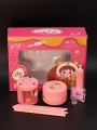 Электрический канцелярский набор "Boys&Girls", pink