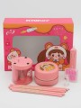 Электрический канцелярский набор "Boys&Girls", pink