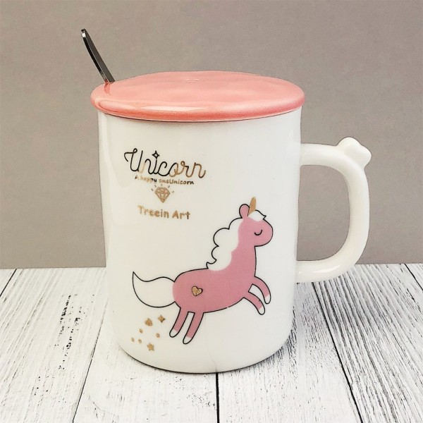 Кружка "Unicorn pink" (370ml) 