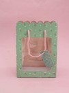 Пакет подарочный «Craft flowers», green (18*23*10)