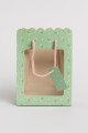 Пакет подарочный «Craft flowers», green (18*23*10)