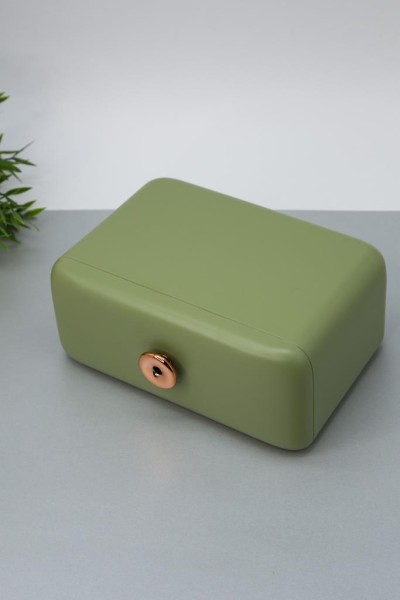 Бокс для косметики "Classic", green 