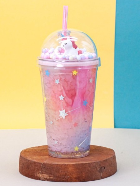 Тамблер "Unicorn star", pink (450 ml) 