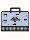 Папка А4 с ручками "Куроми. Always in style", пластик, на молнии (24,5*34*1,5)