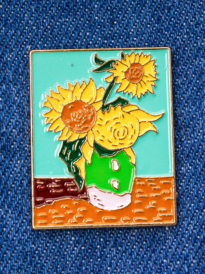Значок "Van Gogh. Sunflowers"