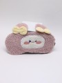 Маска для сна гелевая "Curly cuties", pink