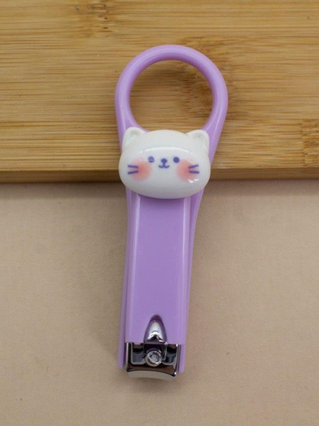 Маникюрный инструмент "Happy cat", purple 