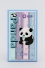Набор маркеров-текстовыделителей 4 шт "Panda", blue