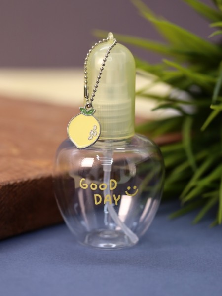 Дорожная бутылочка "Good day lemon", yellow (70 ml) 