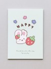 Зеркало "Happy bunny", green