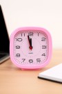 Часы-будильник «TimeTrek», pink (11х10,5 см)