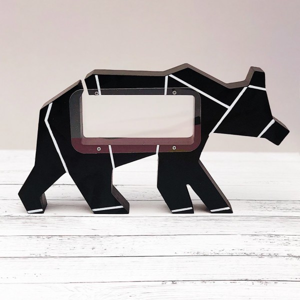 Копилка "Медведь", black 
