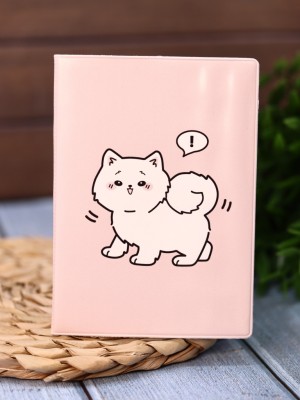 Обложка для паспорта Аниме «White cat», плотность 560 мкм
