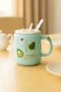 Кружка «Lovely avocado», blue (400 ml)