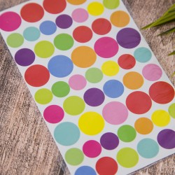 Наклейки "Circles", mix color