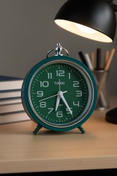 Часы-будильник «Loft», green (15,5х15,5 см)
