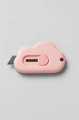 Канцелярский нож "Cloudiness", pink