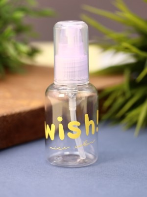 Дорожная бутылочка "Wish!", purple (50 ml)
