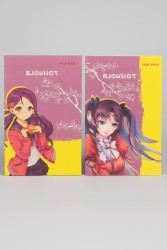 Блокнот (А7) "Корейская весна" 48 л, клетка, mix (9,9x6,4 см)