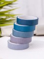 Набор декоративного скотча "Intensive tone", blue, mix