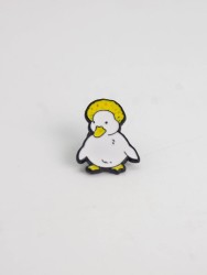 Значок металлический iLikeGift "Duck halo"