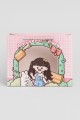 Пакет подарочный (XS) "Anime girl", pink (19.5*14.5*8.5)