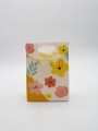 Пакет подарочный (XS) "Big flowers", yellow (12x6x16)