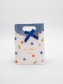 Пакет подарочный (XS) "Colorful diamonds", white (12x6x16)