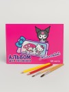 Альбом для рисования "Kuromimi", 24 л,обложка картон, плотность листов 100г