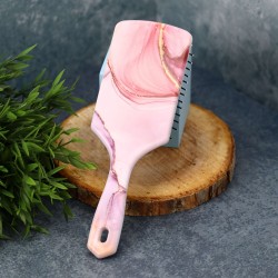 Расческа "Granite", marble pink