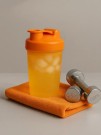Спортивный шейкер "Matte", orange (400 ml)