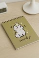 Скетчбук Аниме «Cat duck», 14х20 см,  плотность 100 гр