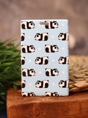 Держатель для карт Blue Panda pattern (6,5 х 10,4 см)