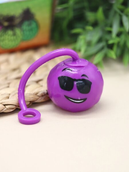 Мялка - антистресс «Emoticon», purple 