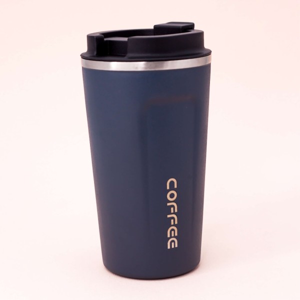 Термокружка "Matte Coffee", blue (500ml) 