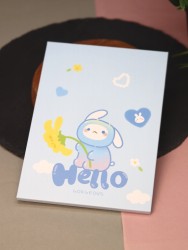 Зеркало "Hello bunny", blue