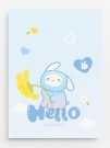 Зеркало "Hello bunny", blue
