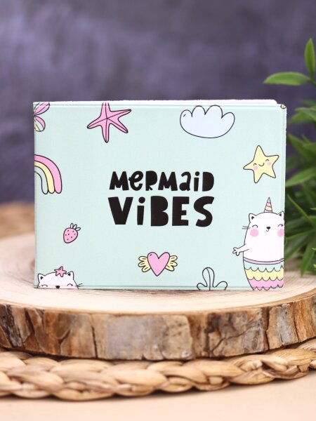 Обложка для студенческого «Mermaid vibes», плотность 600 мкм 